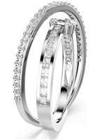 Anello Swarovski Donna in Lega metallica Cristallo 5691232 - 5691232